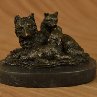 Wolf Cub Bust Wild Life Garden Figurine (future)