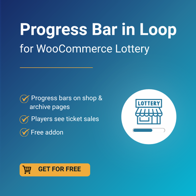 Progress Bar in Loop for WooCommerce Lottery