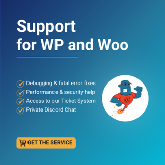 WordPress & WooCommerce Support 1 month / domain