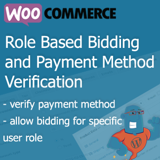 Simple Auction Role Based Bidding and Payment Method Verification