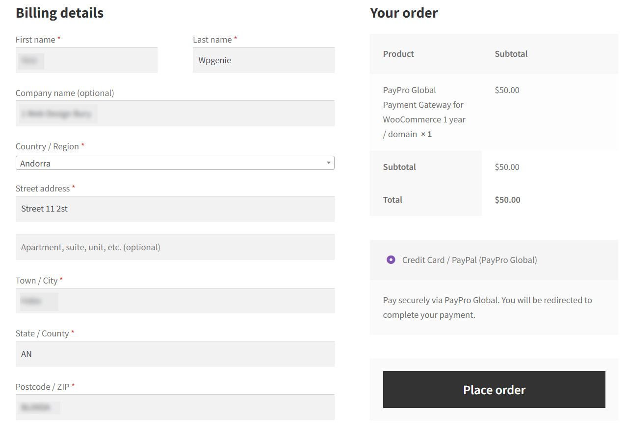 PayPro Global Payment Gateway for WooCommerce 1 year / domain - Image 2