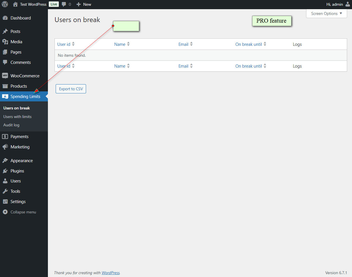 Spending Limits for WooCommerce 1 year / domain - Image 4