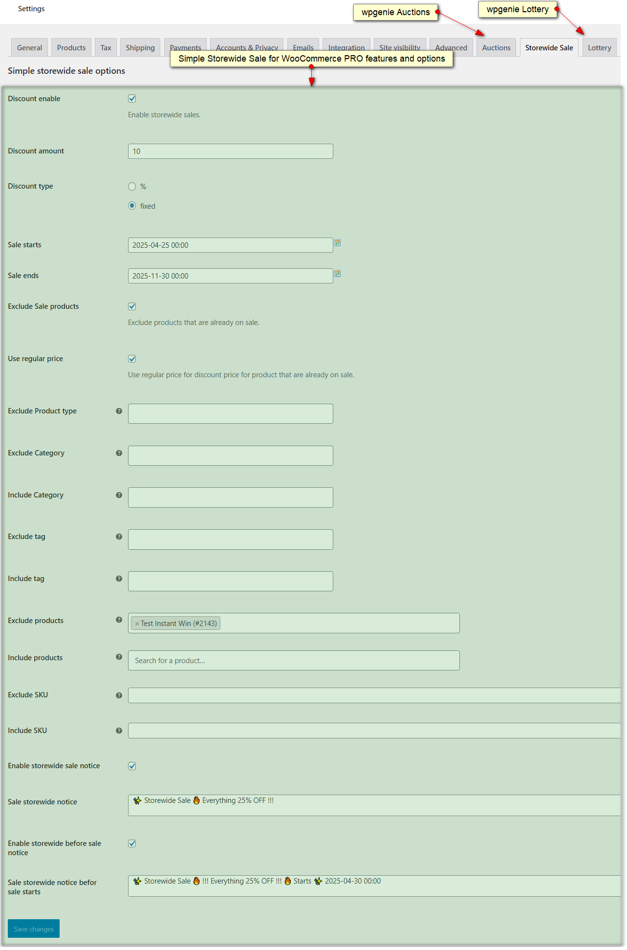 Simple Storewide Sale for WooCommerce - Image 4