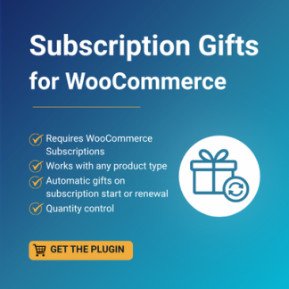 Subscription Gifts for WooCommerce